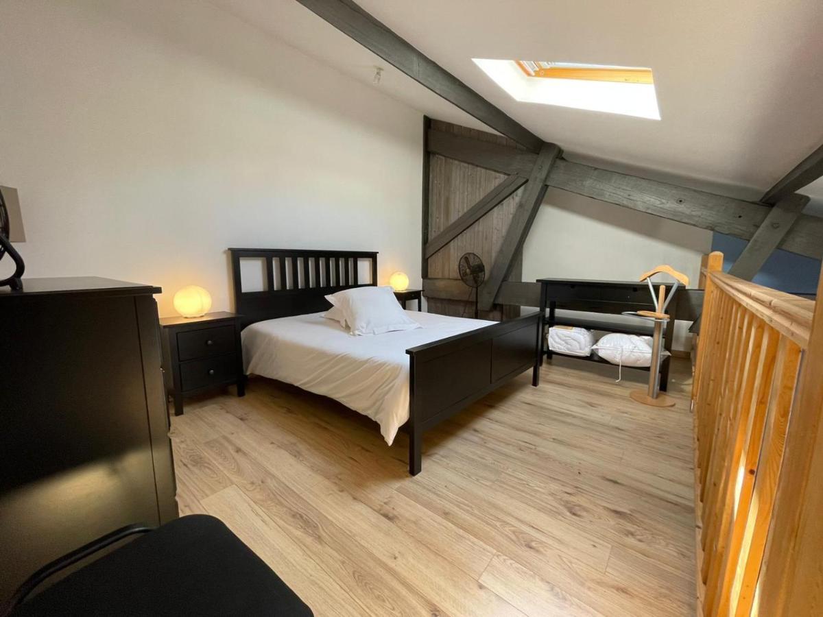 Les Logis Des Vignobles Saint Emilion En Duplex N 2 Avec Terrasse Apartment Ngoại thất bức ảnh