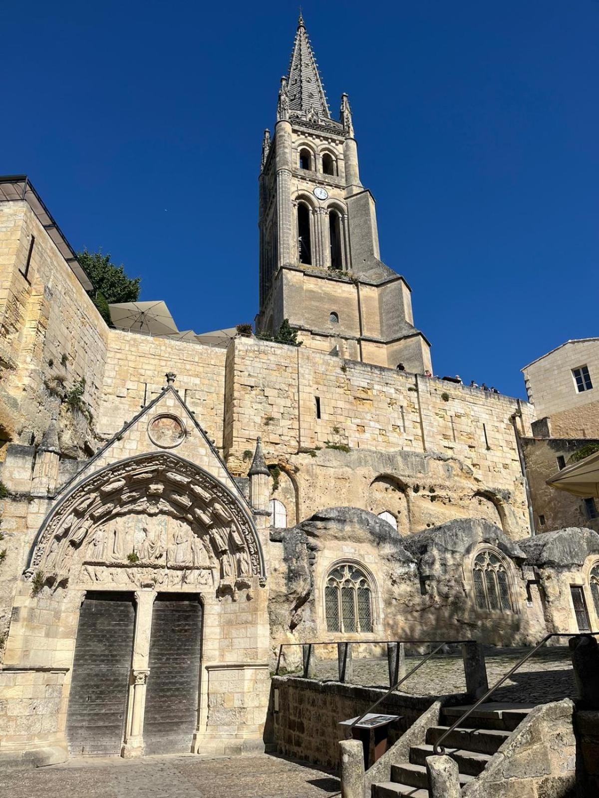 Les Logis Des Vignobles Saint Emilion En Duplex N 2 Avec Terrasse Apartment Ngoại thất bức ảnh