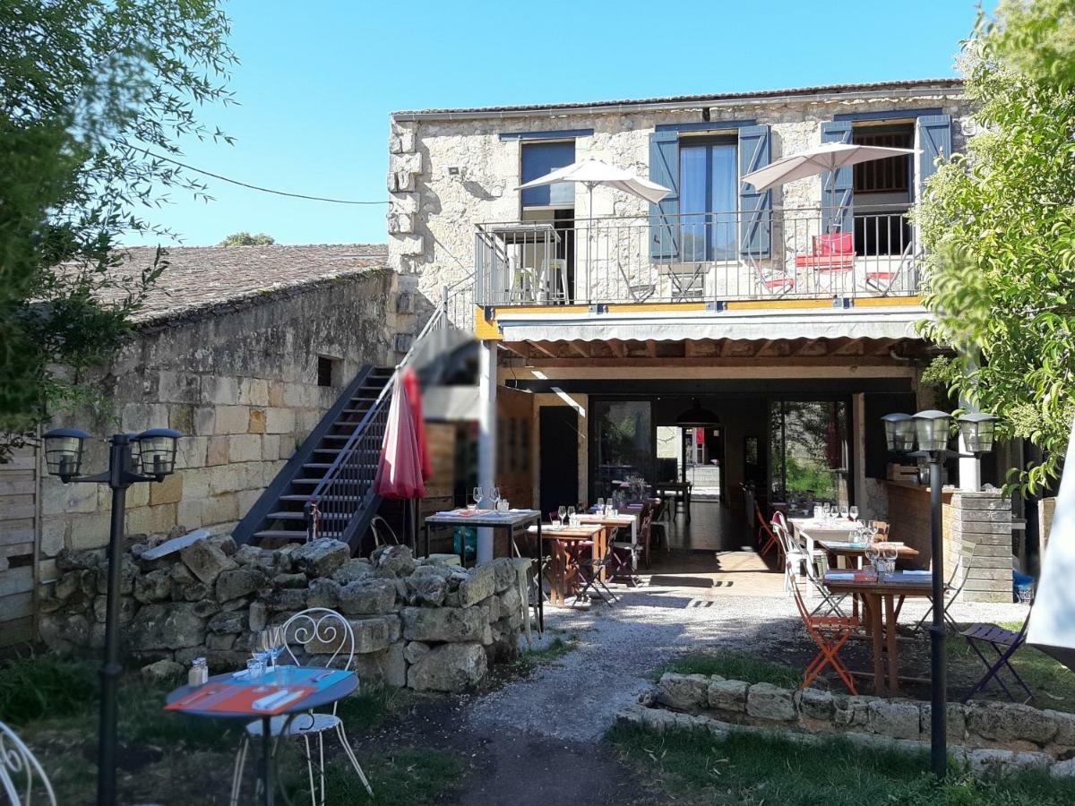 Les Logis Des Vignobles Saint Emilion En Duplex N 2 Avec Terrasse Apartment Ngoại thất bức ảnh